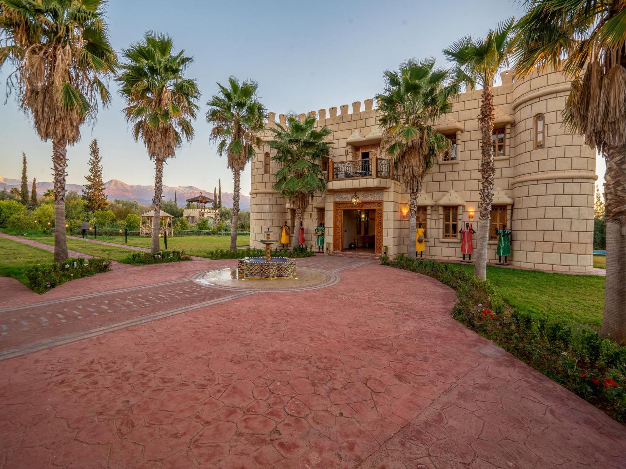 Atlas Castle Marrakech Hotel El Jem'a Ghemat Exterior foto