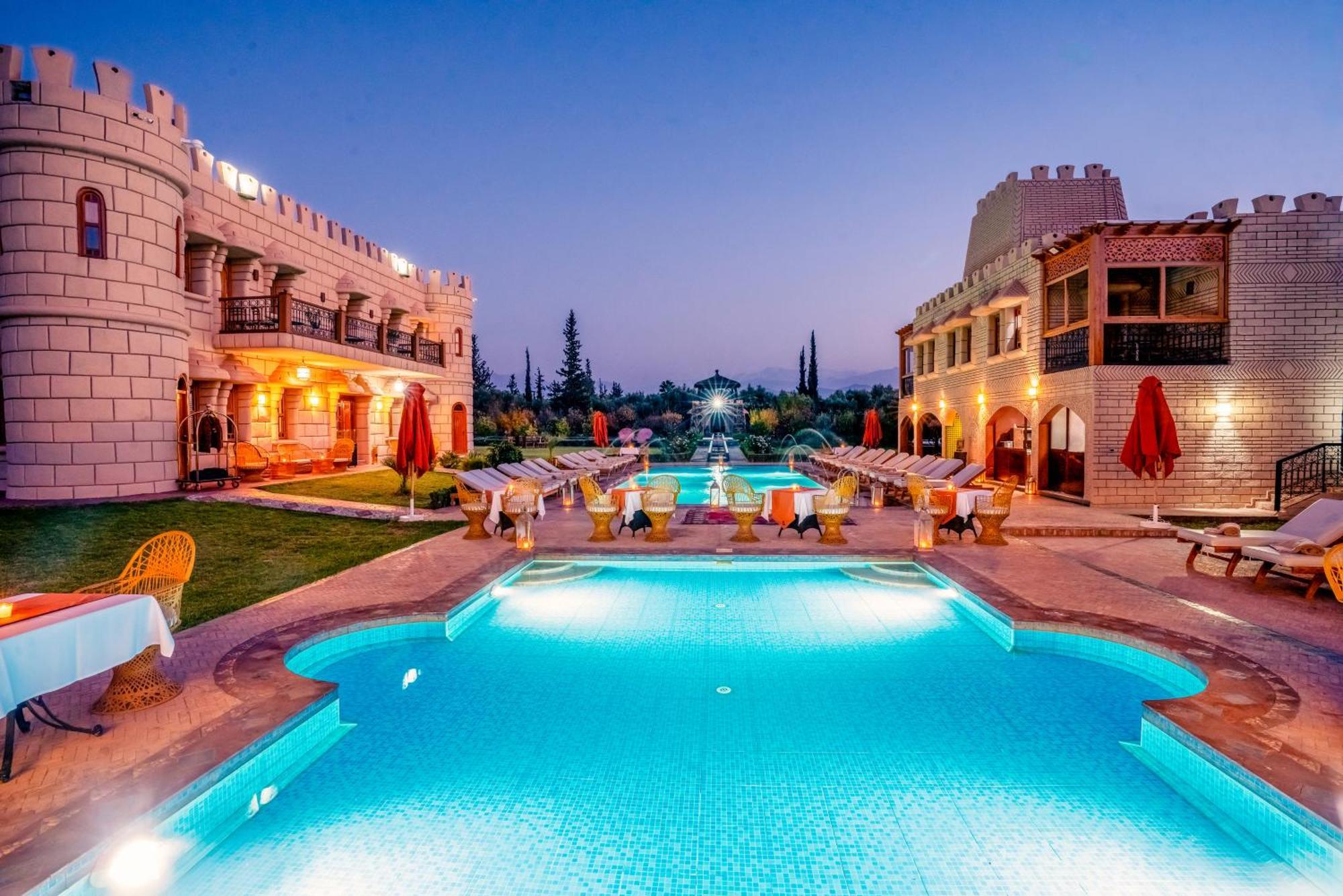 Atlas Castle Marrakech Hotel El Jem'a Ghemat Exterior foto
