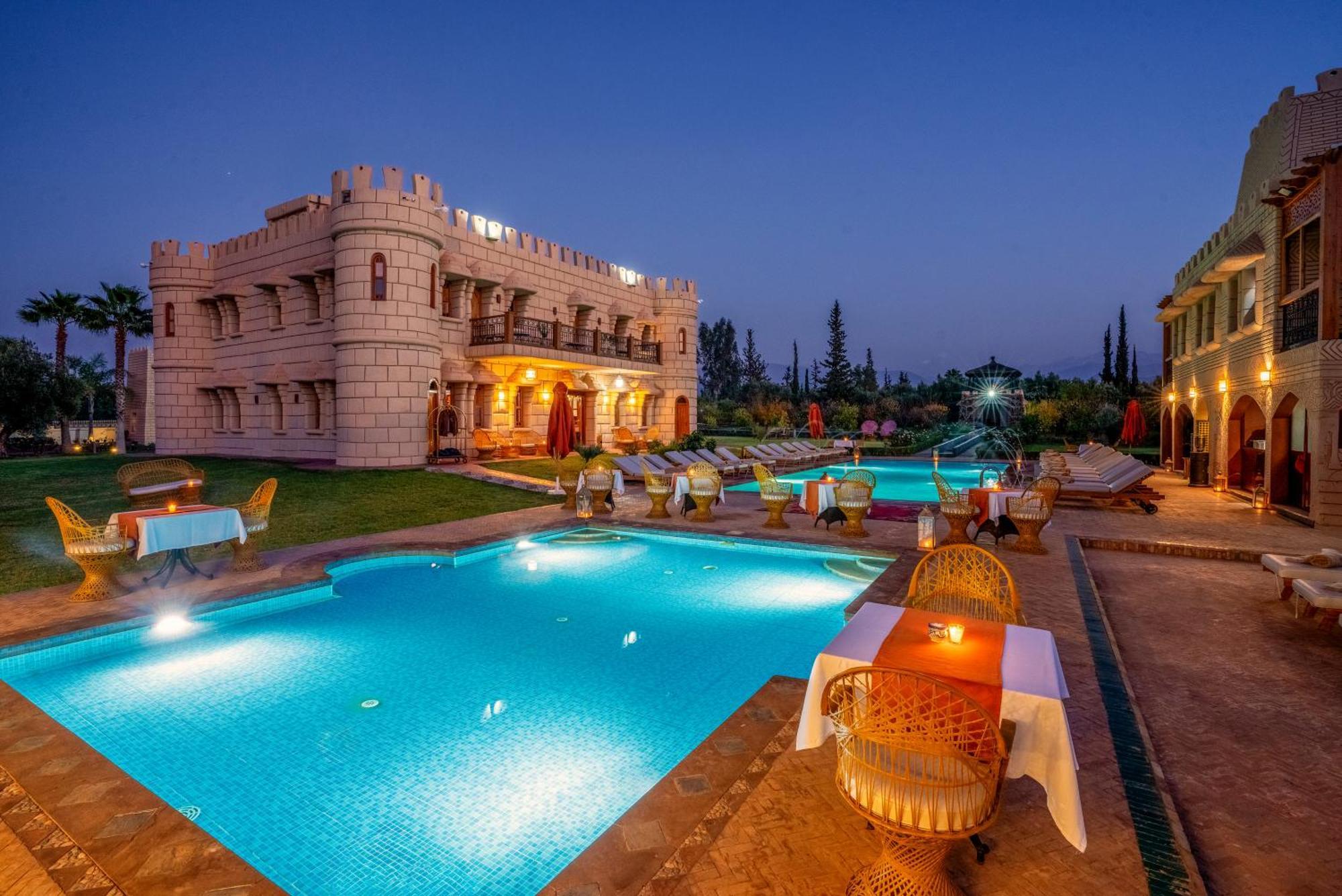 Atlas Castle Marrakech Hotel El Jem'a Ghemat Exterior foto