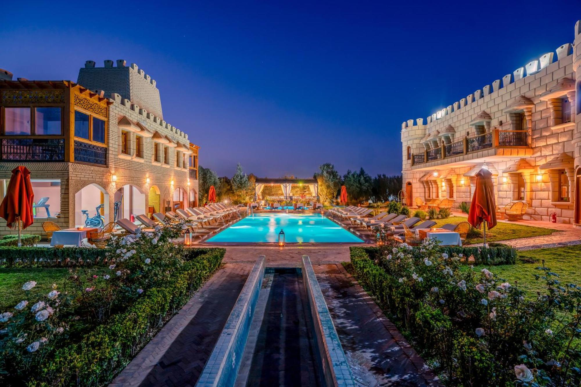 Atlas Castle Marrakech Hotel El Jem'a Ghemat Exterior foto