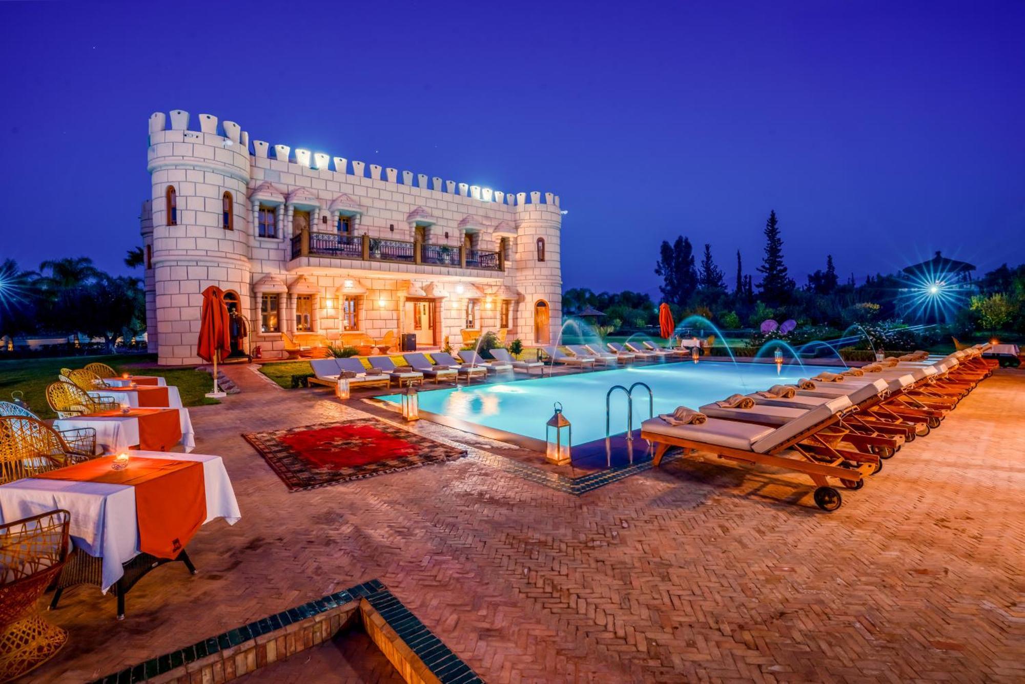 Atlas Castle Marrakech Hotel El Jem'a Ghemat Exterior foto